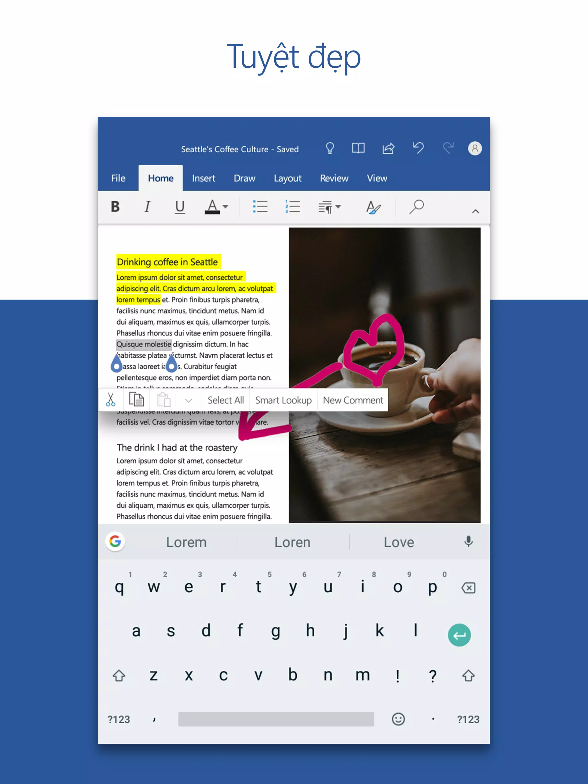 Tải xuống APK Microsoft Word: Edit Documents cho Android