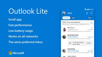 Microsoft Outlook Lite: Email پوسٹر