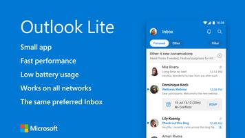 Microsoft Outlook Lite: Email পোস্টার