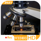 Microscope Magnifier Camera ไอคอน