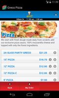 برنامه‌نما Greco Pizza عکس از صفحه