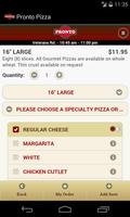 Pronto Pizza screenshot 1