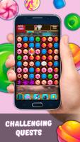 Puzzle Games: Candy, Jelly & Match 3 تصوير الشاشة 1