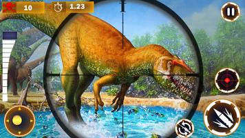 برنامه‌نما Wild Dinosaur Hunter Simulator عکس از صفحه