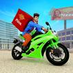 Pizza Delivery Game-Bike Games