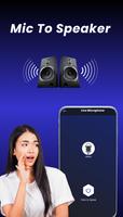 Mic to Bluetooth Speaker Live постер