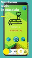 Snake Classic And Apples الملصق