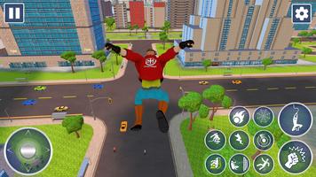 Spider City Battle Fighting 3D imagem de tela 3
