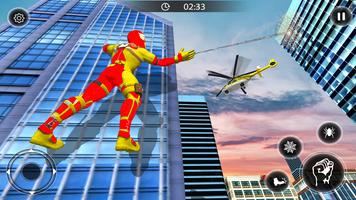 Spider Robot Hero Crime Battle capture d'écran 1