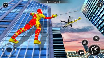 Spider Robot Hero Crime Battle screenshot 1