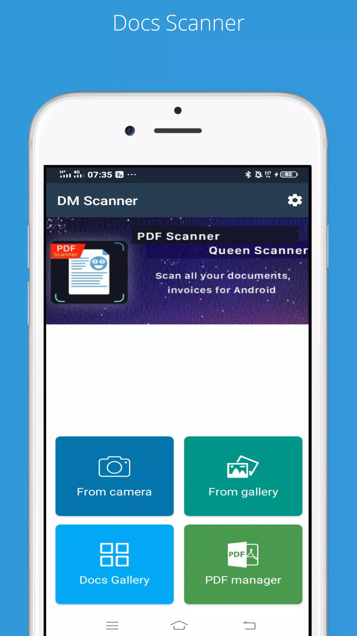 DM Scanner - Scan Documents and Make PDF APK pour Android Télécharger