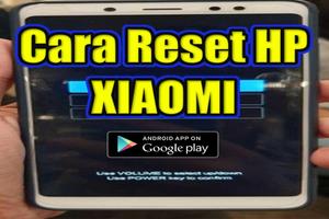 Cara Reset HP XIAOMI Cartaz