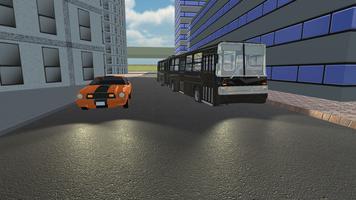 Realistic car intercity driving simulator 2021 постер