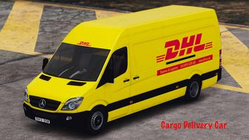 Cargo Delivery Car Cartaz