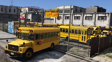 American School Bus simulator स्क्रीनशॉट 1