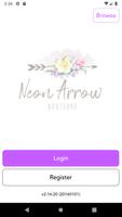 Neon Arrow Boutique постер