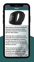 mi band 3 smart watch Guide تصوير الشاشة 1