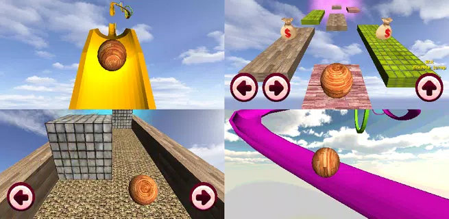 Ball Coaster 3D - roller dash