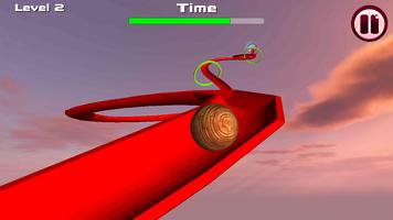 Ball Coaster 3D - roller dash स्क्रीनशॉट 2