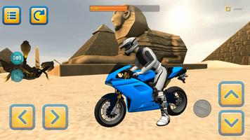 Desert Motorbike Driving 3D screenshot 3