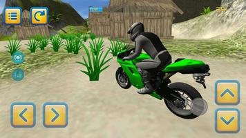 Jungle Motorbike Jumping 3D capture d'écran 3