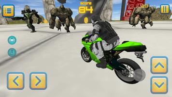 Motorbike Monster Escape 3D screenshot 1