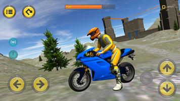 Motorbike Medieval Drive پوسٹر