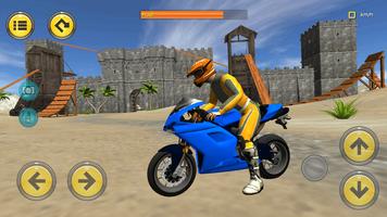 Motorbike Medieval Drive Affiche