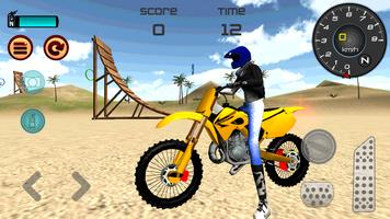 Motocross Beach Jumping imagem de tela 3