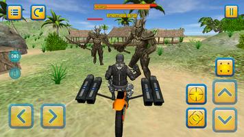 Motorbike Beach Fighter 3D स्क्रीनशॉट 1