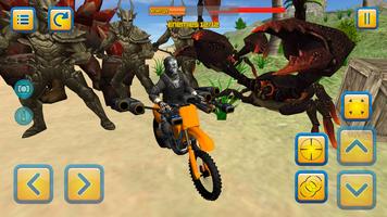 Motorbike Beach Fighter 3D screenshot 2
