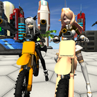 Motorbike Girls Jumping Missio icon