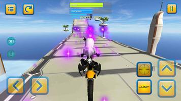Motorbike Girls Jump Mission screenshot 3