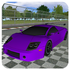 Supercar Racing simulator 3D icon