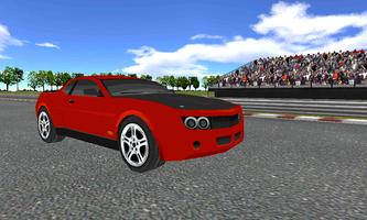 Muscle Car Racing 3D simulator Affiche