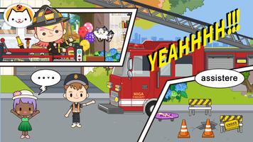 1 Schermata Miga città:caserma dei pompier