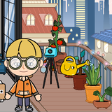 My Town Life Castle World ícone