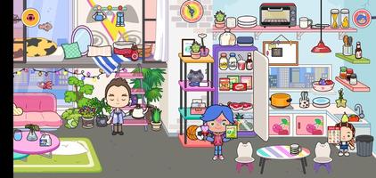 برنامه‌نما Miga Town Game Coloring عکس از صفحه