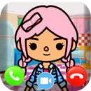 Miga Town: Toca boca Fake Call APK