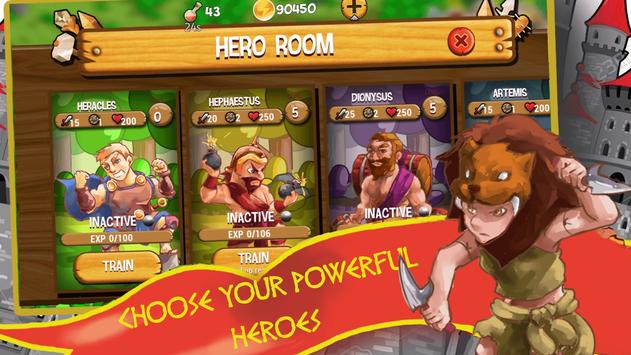 [Game Android] Gods Of Myth TD: King Hercules Son Of Zeus