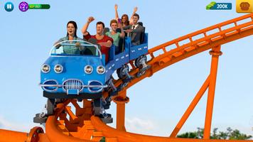 Roller Coaster 3D - Theme Park capture d'écran 2