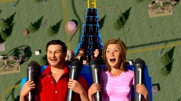Roller Coaster 3D - Theme Park capture d'écran 1