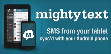 MightyText - SMS von Tablet