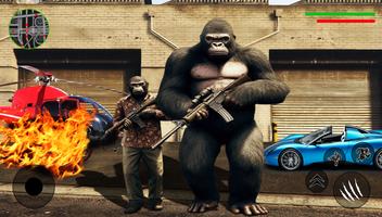 Gorille héros Bandit Crime capture d'écran 2