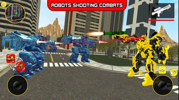 Robot car transform battle poster