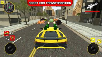 Robot car transform battle screenshot 1