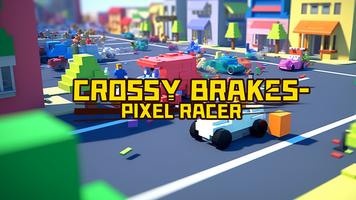 Crossy Brakes-Pixel Racer 스크린샷 2