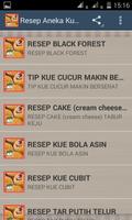Resep Aneka Kue Basah ภาพหน้าจอ 1