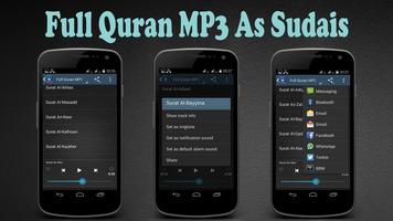 Full Quran MP3 As Sudais पोस्टर