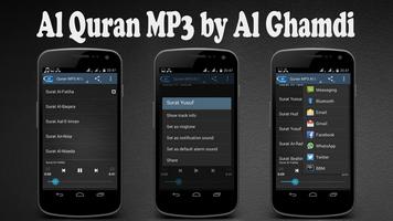 Quran MP3 Al Ghamdi Offline Cartaz